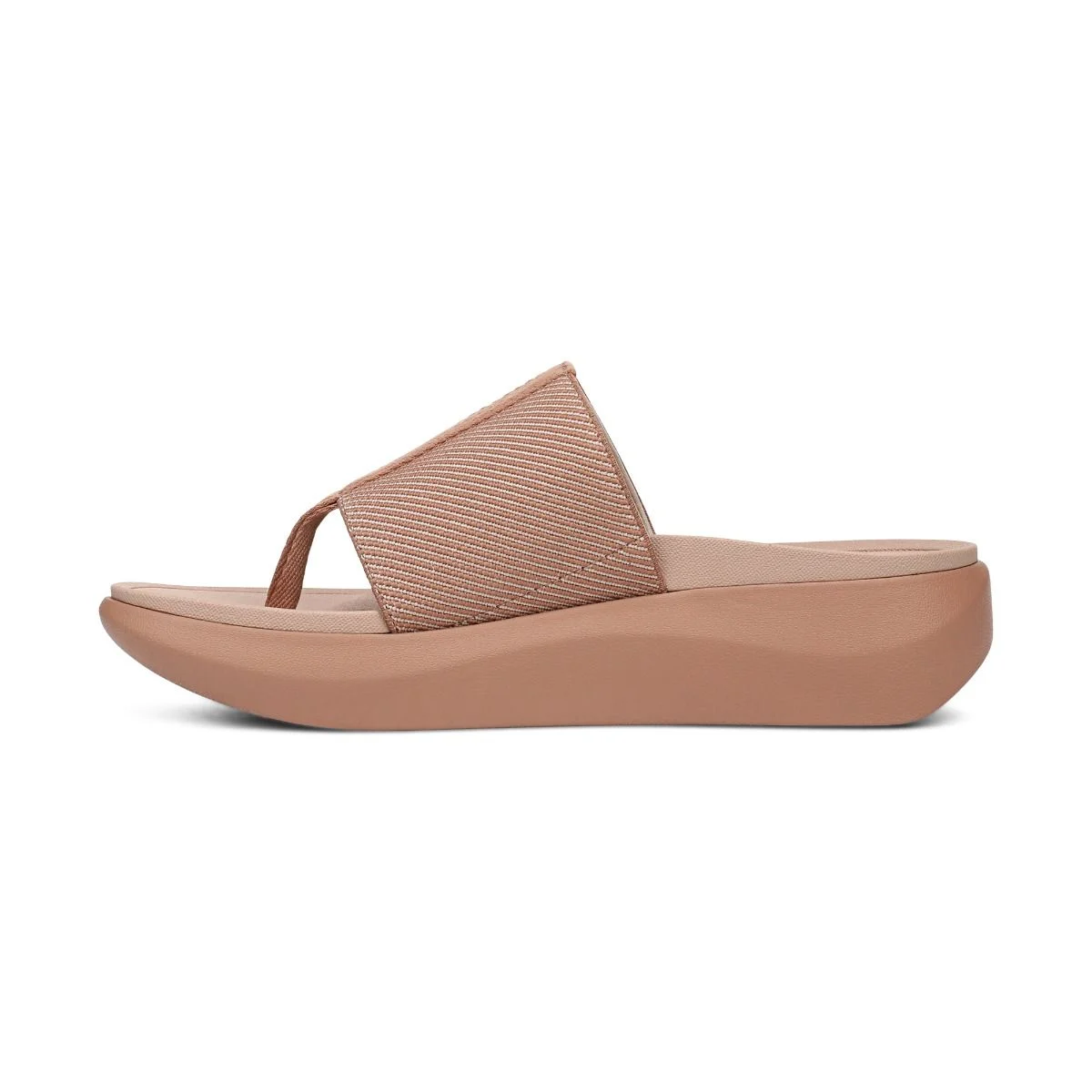 Beach Aqua Platform Toe Post Sandal - Image 3