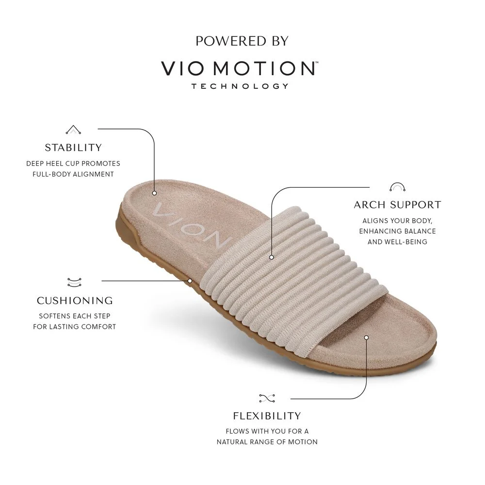 Evie Knit Slide Sandal - Image 9