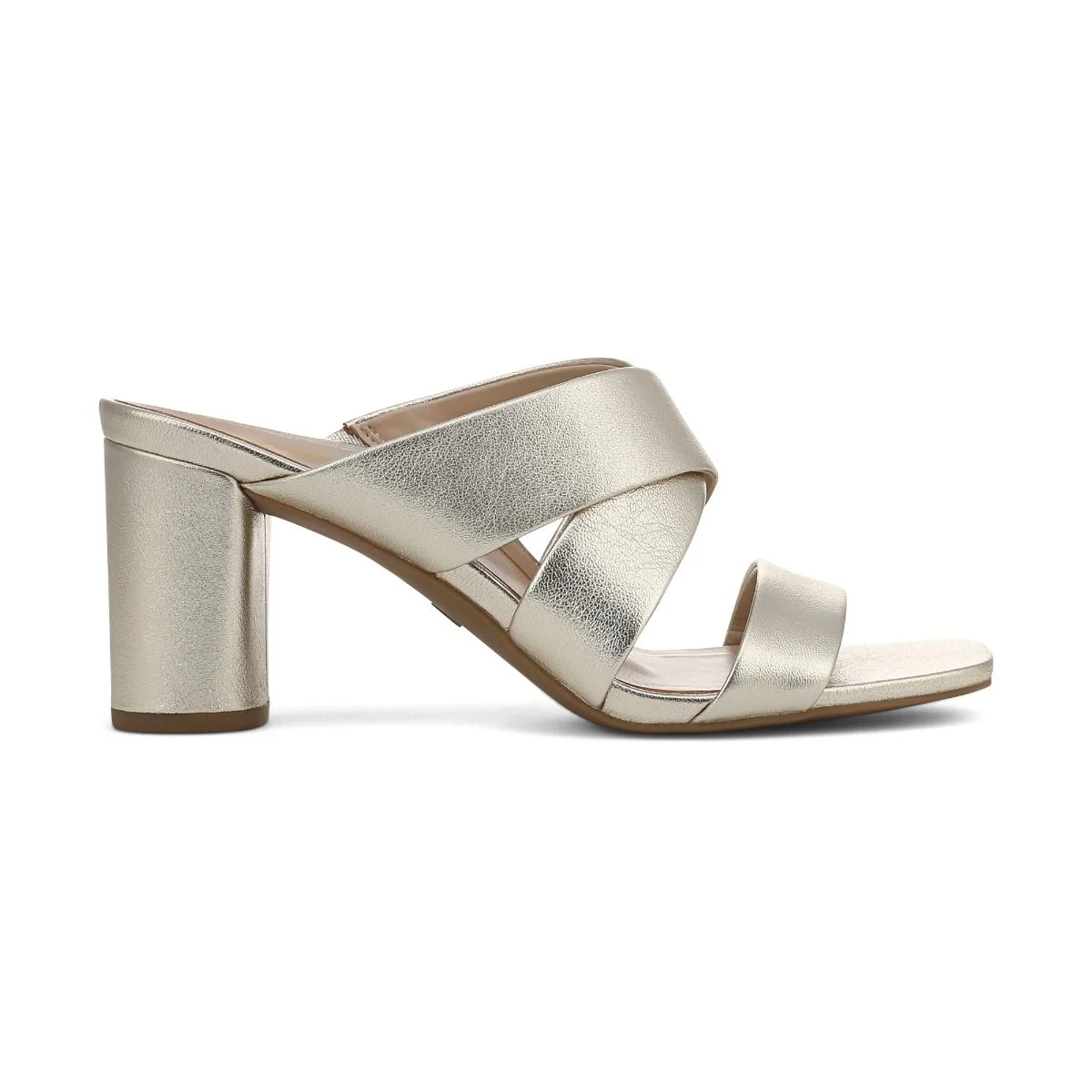 Merlot Heeled Slide Sandal - Image 4